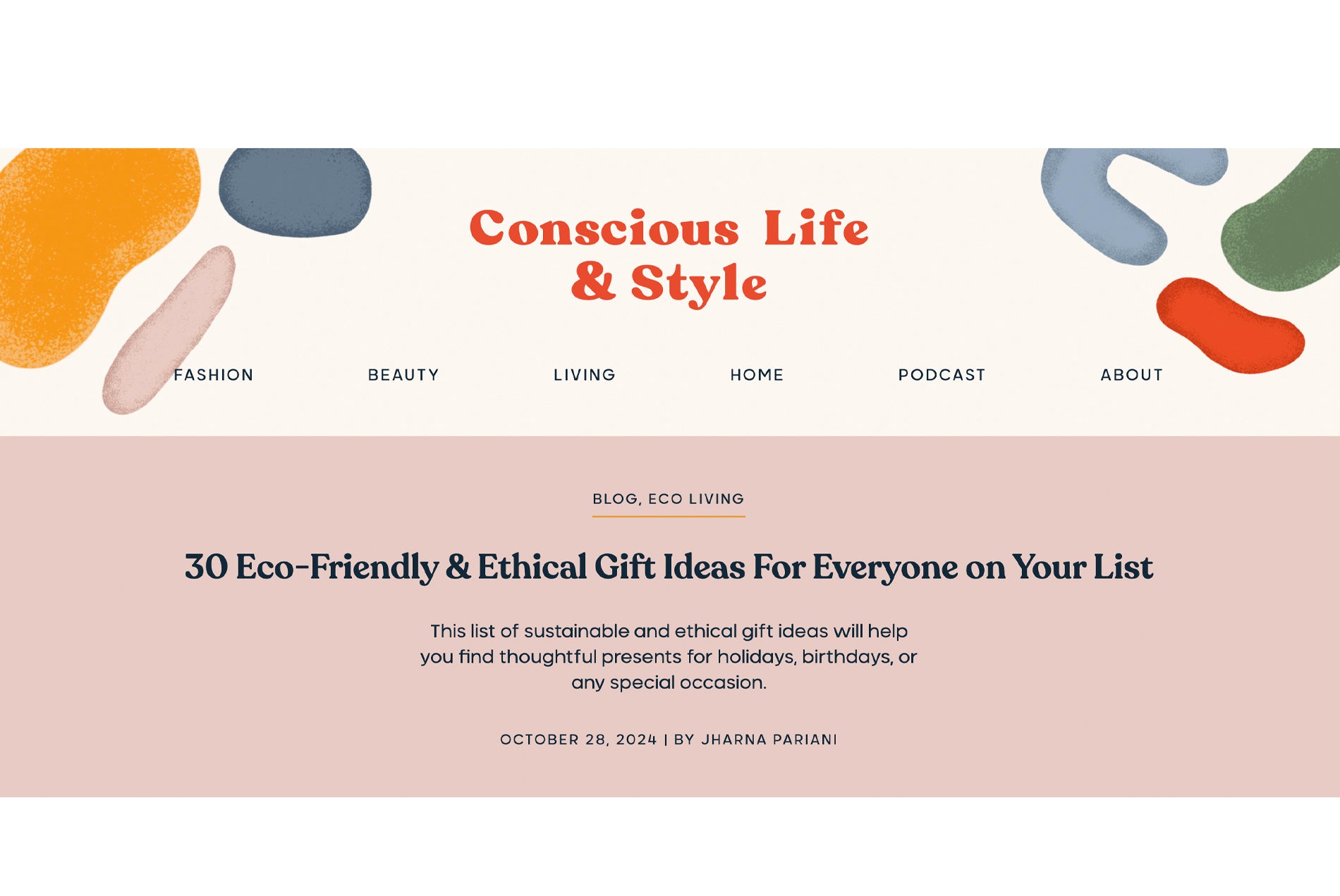 30 Eco-Friendly & Ethical Gift Ideas For Everyone on Your List