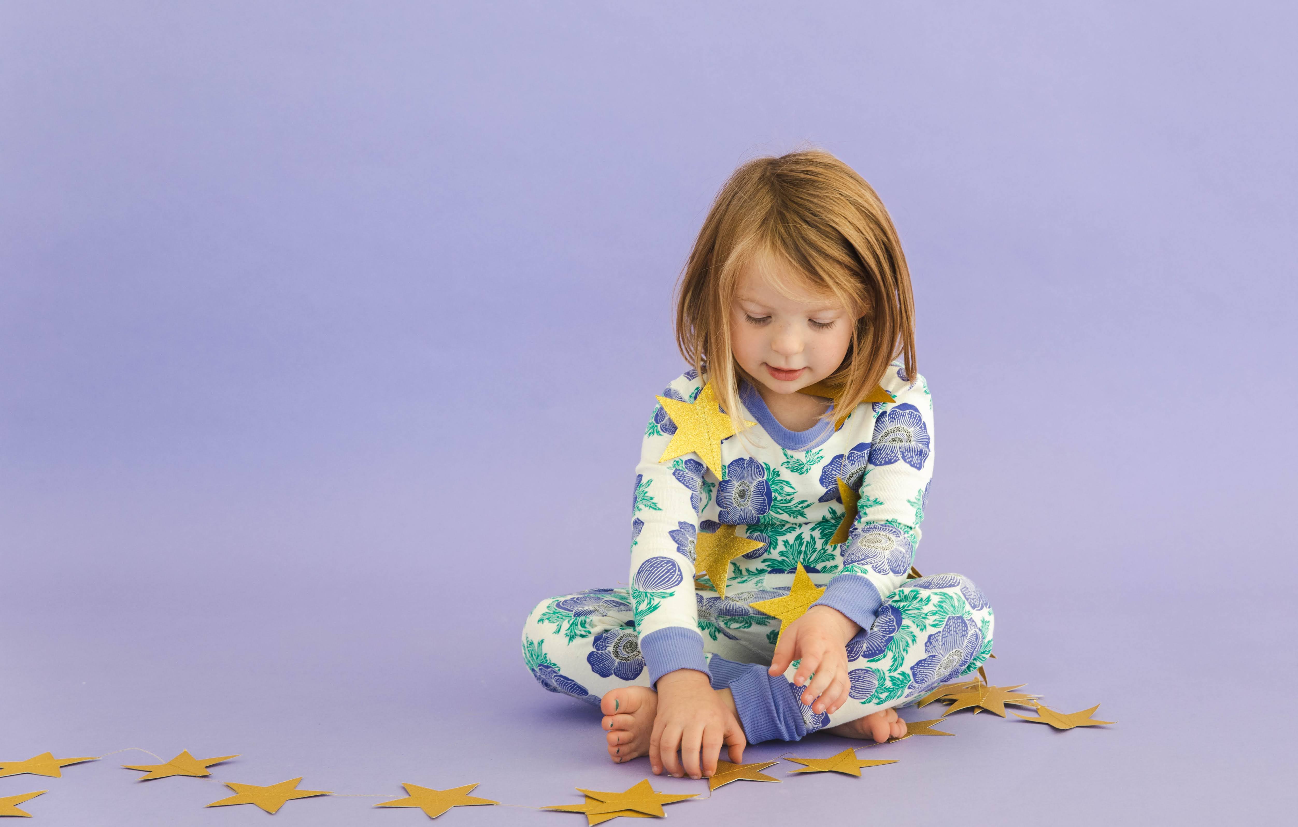 Toddler & Kids 100% Organic Cotton Pajamas - Mightly