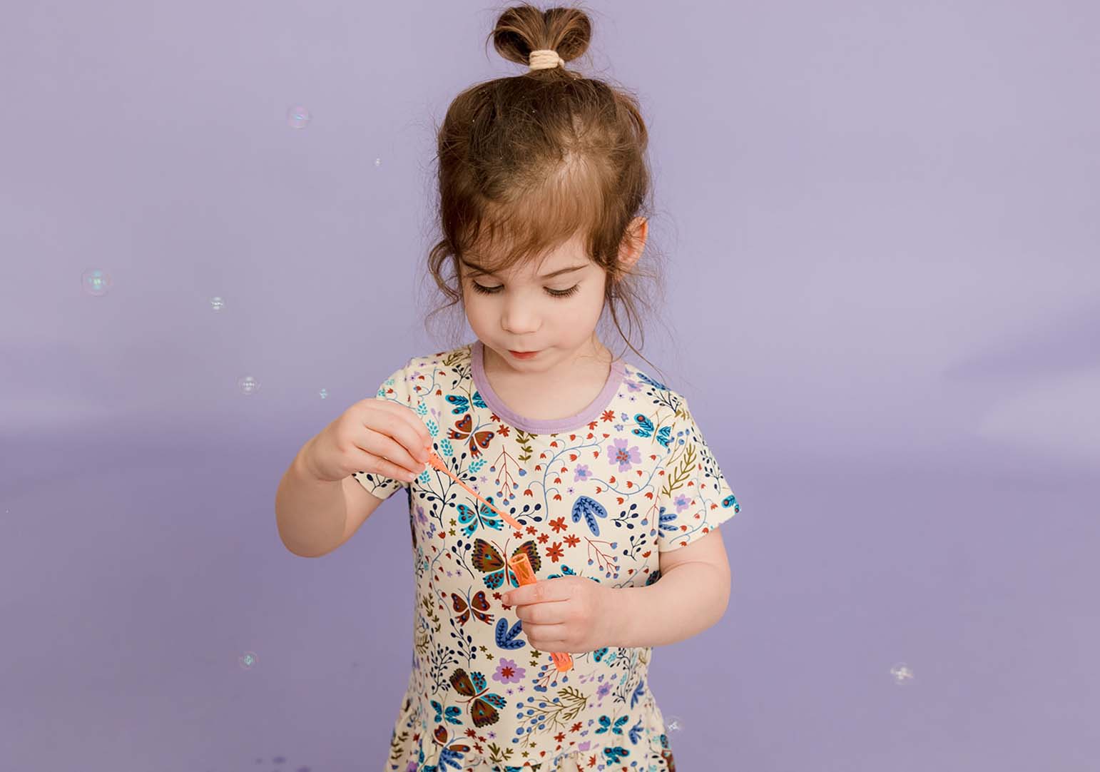 Mightly Toddler Fair Trade Organic Cotton Short Sleeve Dresses