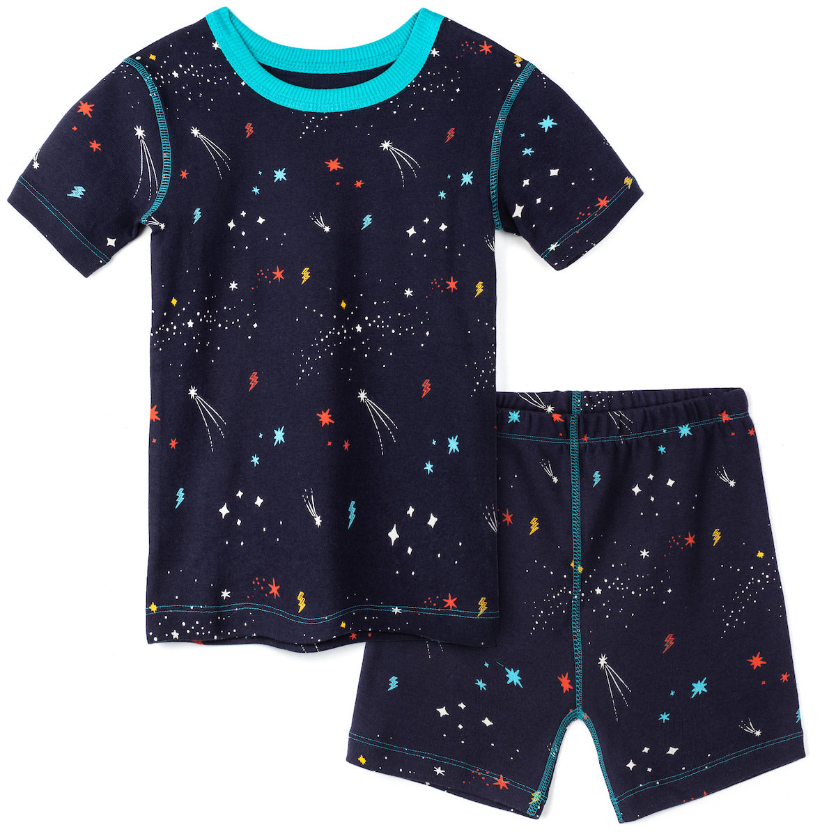 100% Organic Cotton Shortie Pajamas for Kids: Limited Edition Prints