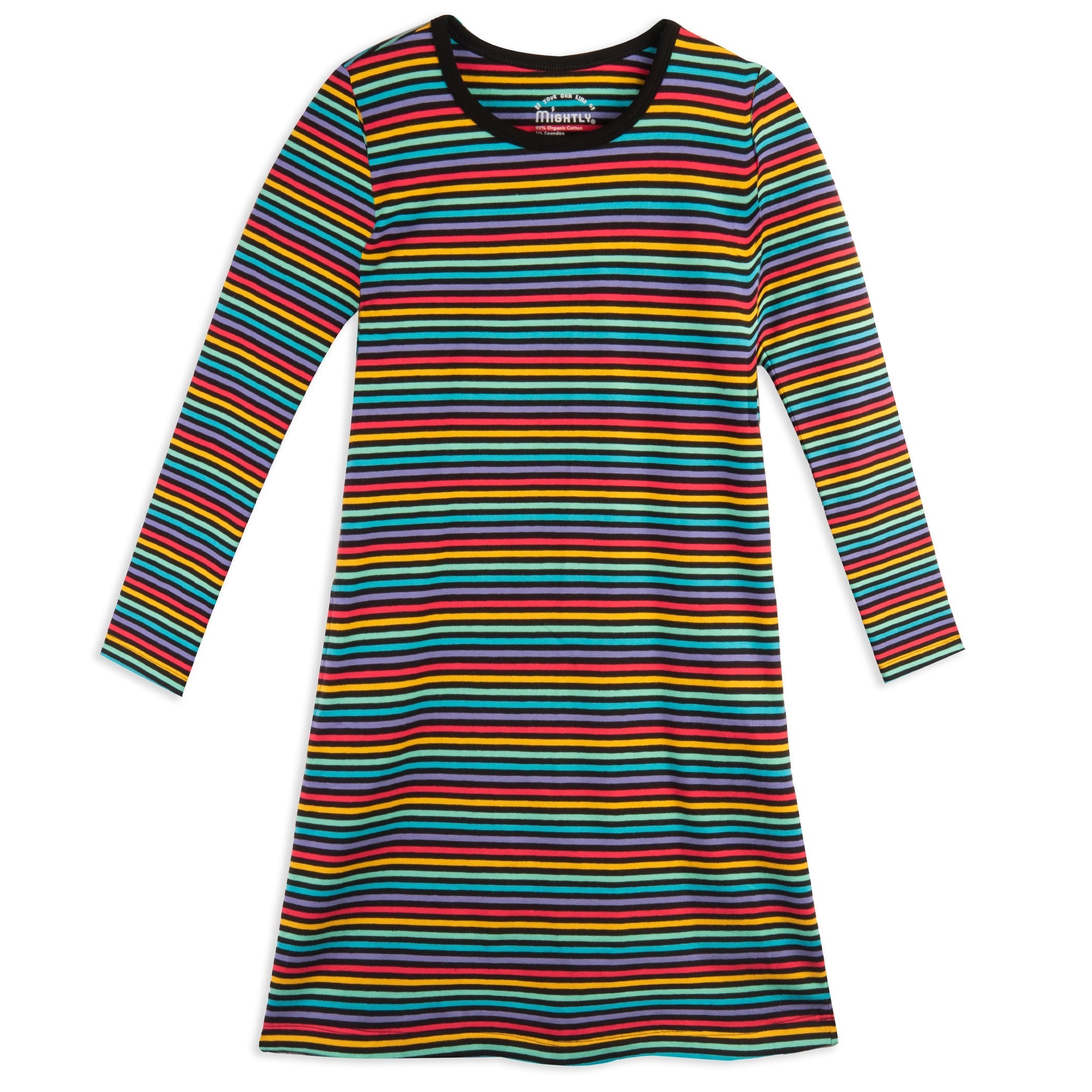 Organic Cotton Long Sleeve T-Shirt Dresses for Kids FINAL SALE