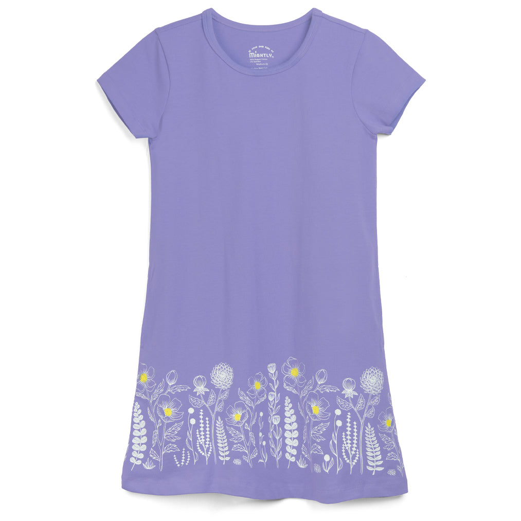 Kids Organic Cotton T-Shirt Dresses for Kids: FINAL SALE