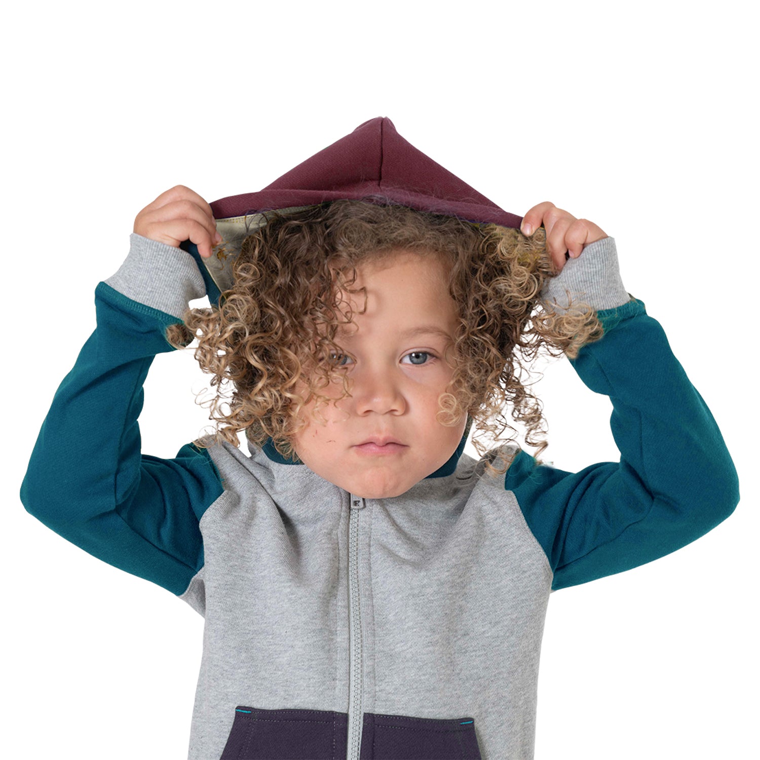 Kids Zip Up Hoodies: Organic Cotton FINAL SALE