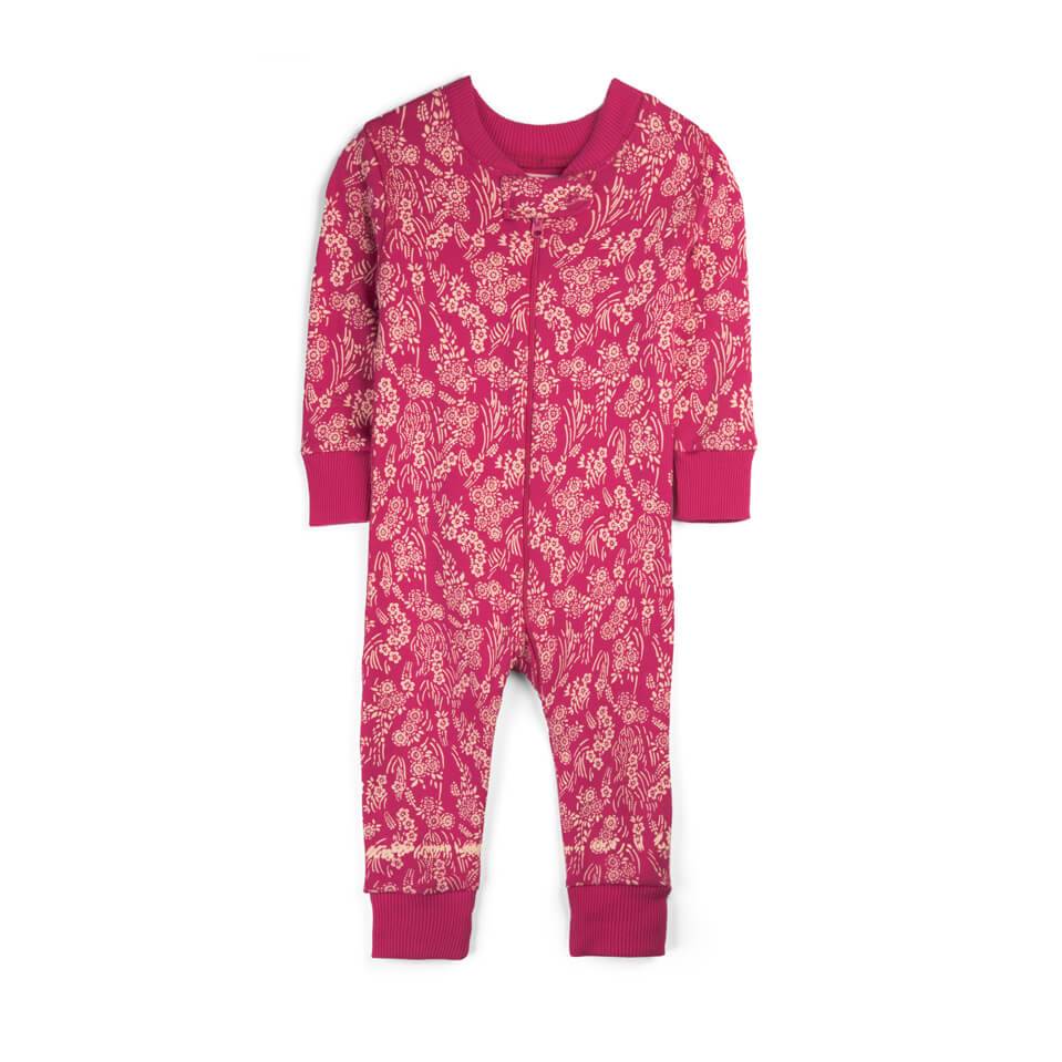 100% Organic Cotton One-piece Baby Pajamas: New Prints