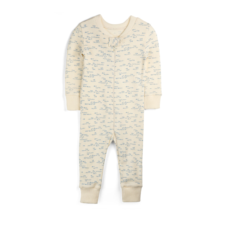 100% Organic Cotton One-piece Baby Pajamas: New Prints