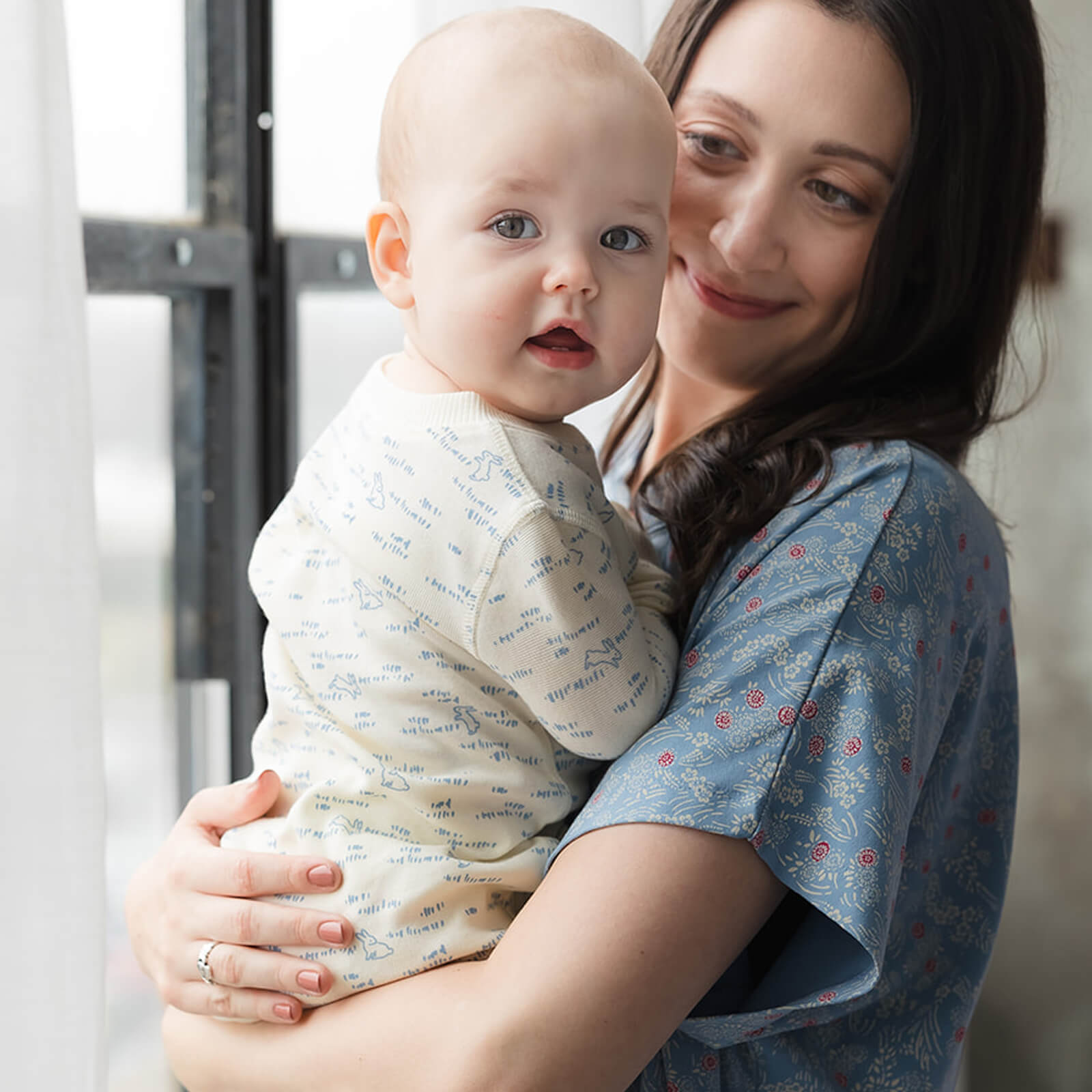 100% Organic Cotton One-piece Baby Pajamas: New Prints