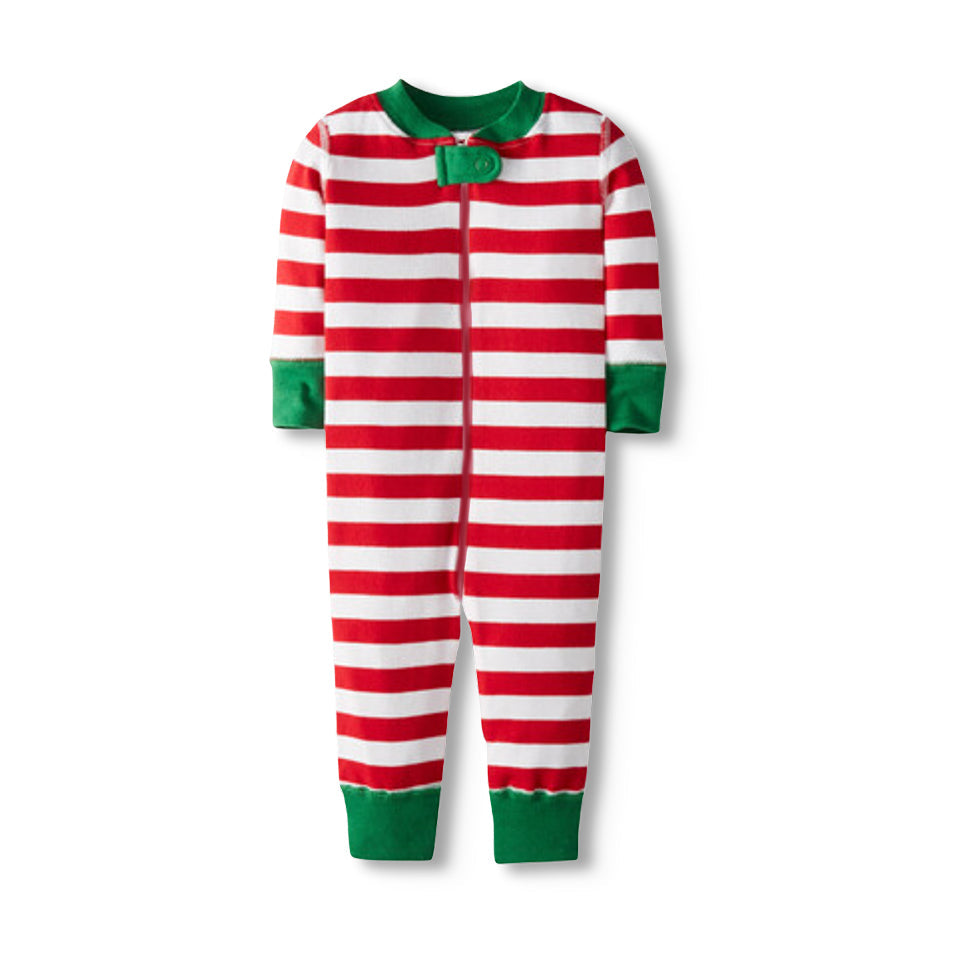 100% Organic Cotton One-piece Baby Pajamas  - FINAL SALE