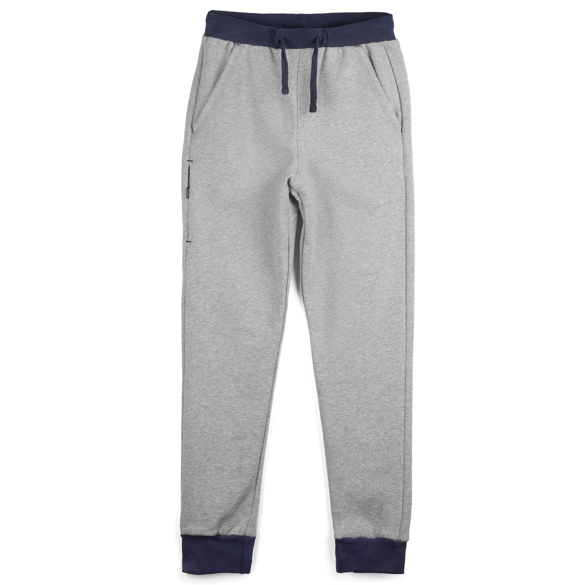 Sweatpants made of organic cotton in light grey