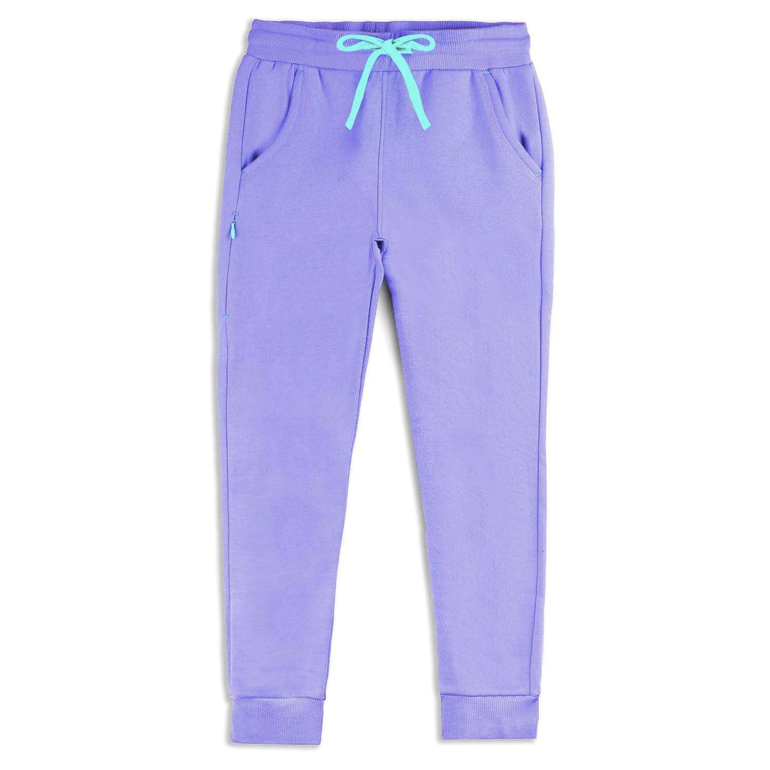 Women's Joggers Chinos Workout Pants Cotton Blend Blue Purple Dark