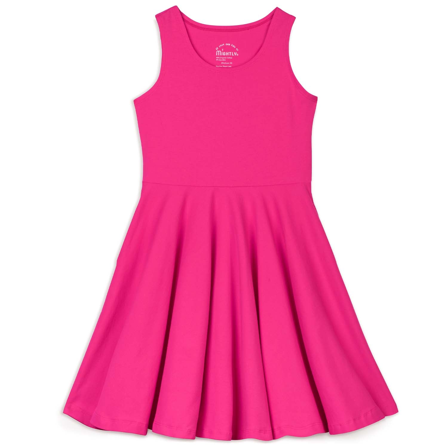 Kids Organic Cotton Sleeveless Twirl ...