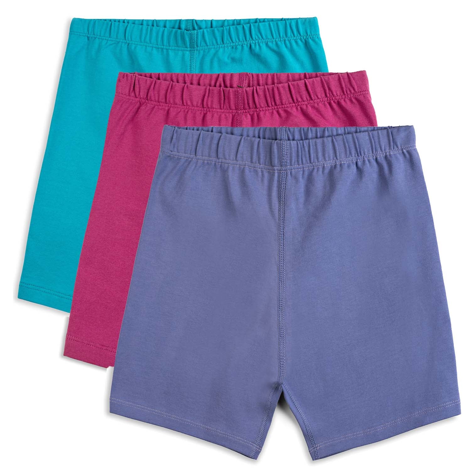 Kids Biker Shorts - Organic Cotton, 3 Pack