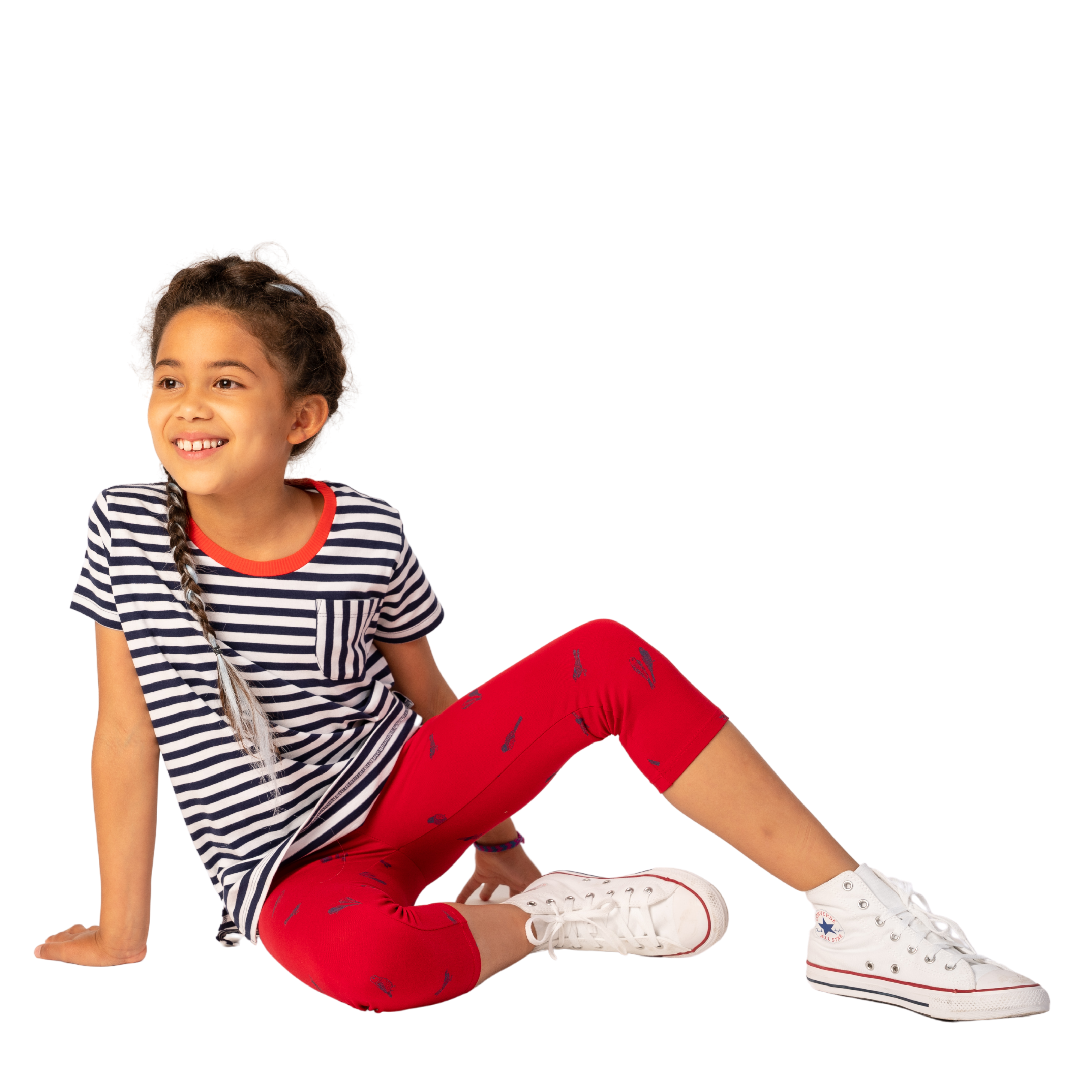Organic Cotton Mightly Kids Length - T-Shirts 3 Shirts Extended Pack 