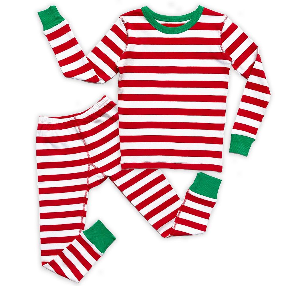 100% Organic Cotton Long Sleeve Pajamas for Kids: FINAL SALE