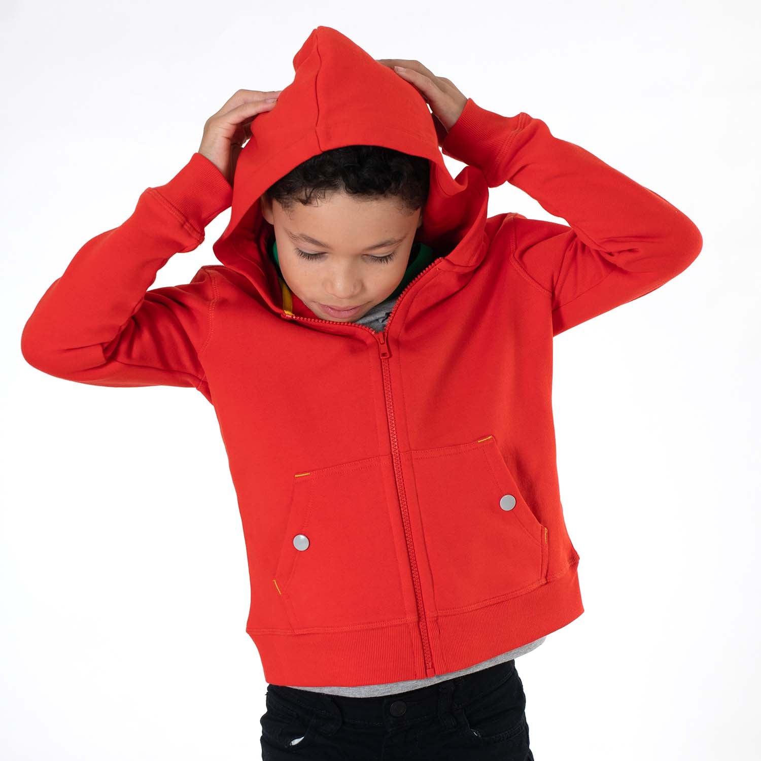 Kids Zip Up Hoodies: Organic Cotton FINAL SALE