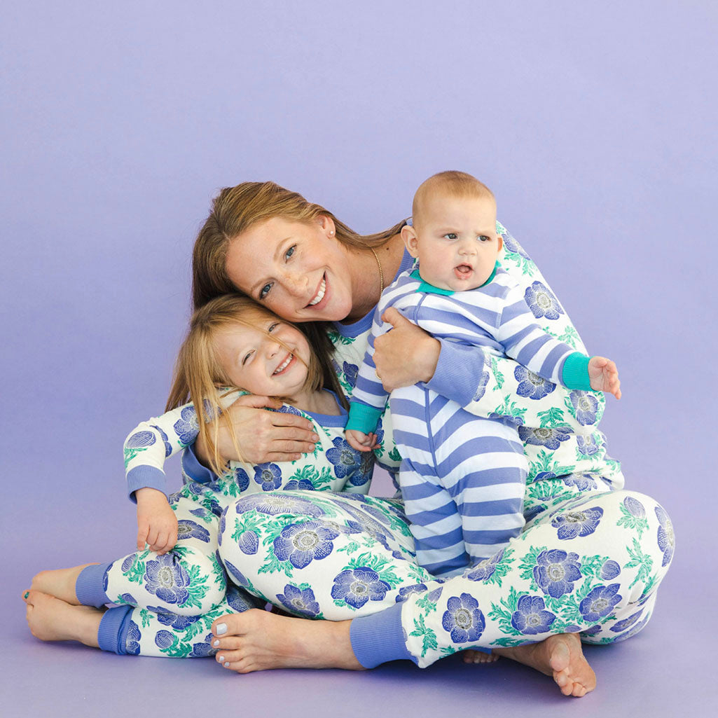 100% Organic Cotton Pajamas for Adults: Artist Designed Prints - FINAL SALE