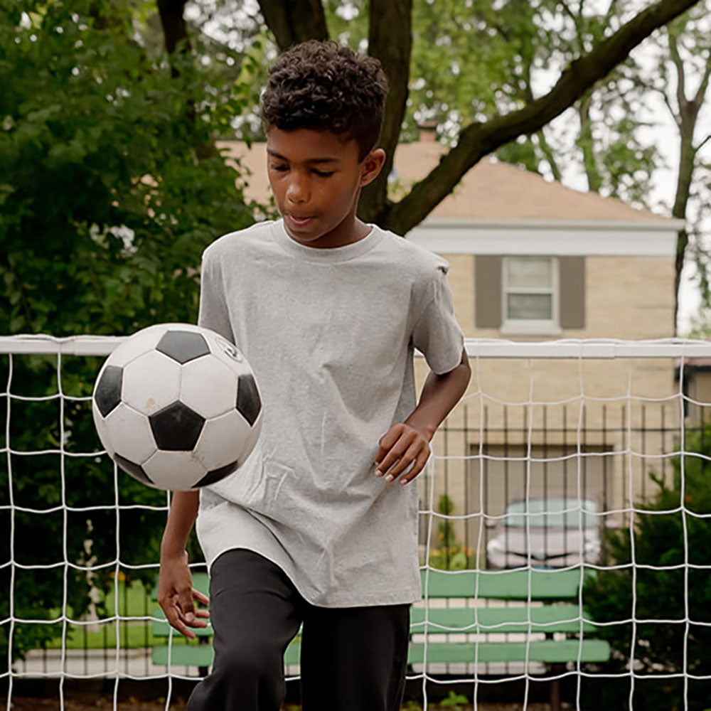 Organic Cotton Kids Shirts - Relaxed Fit Tee 3 Pack