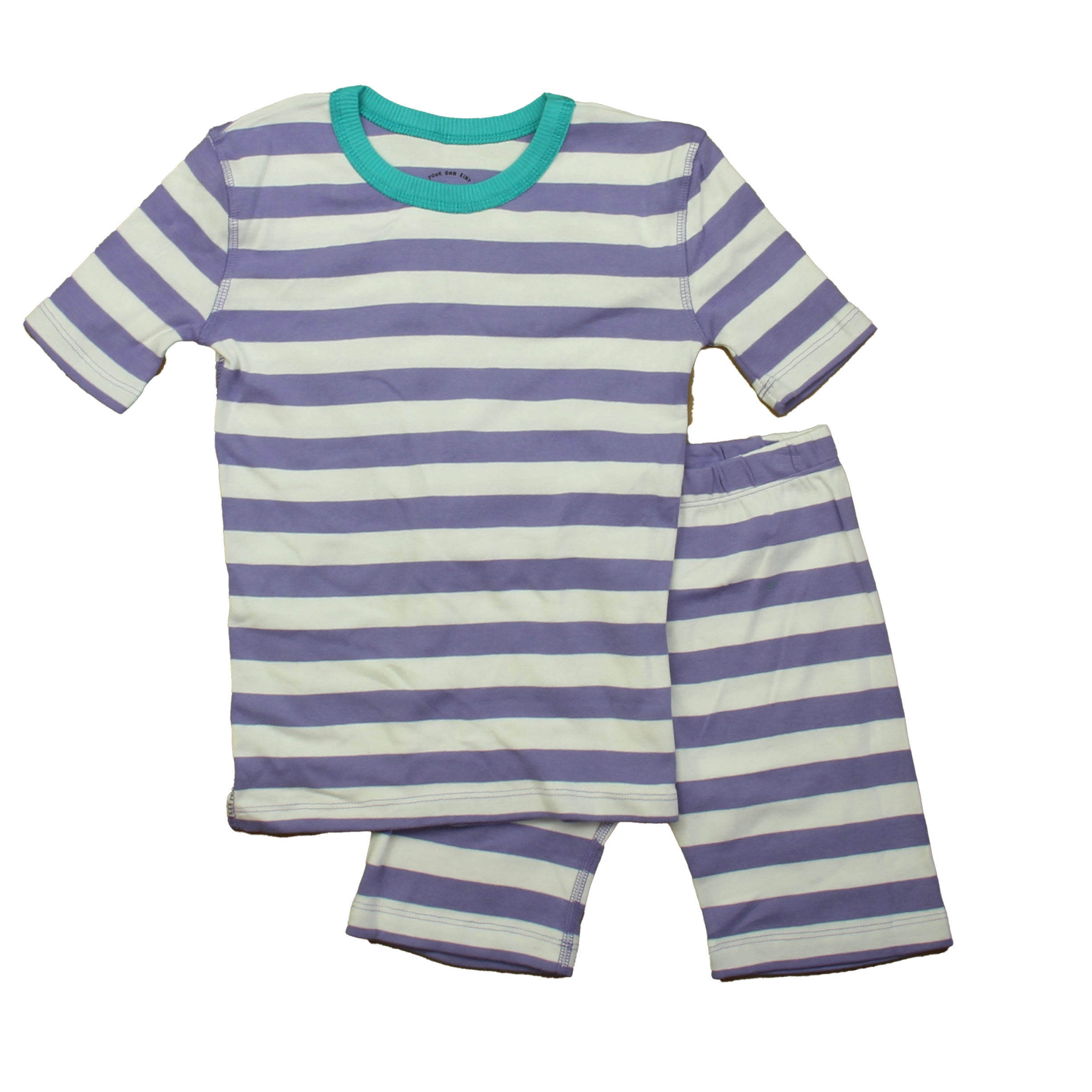 Pre-owned Purple Stripe 2-piece Pajamas size: 2-5T