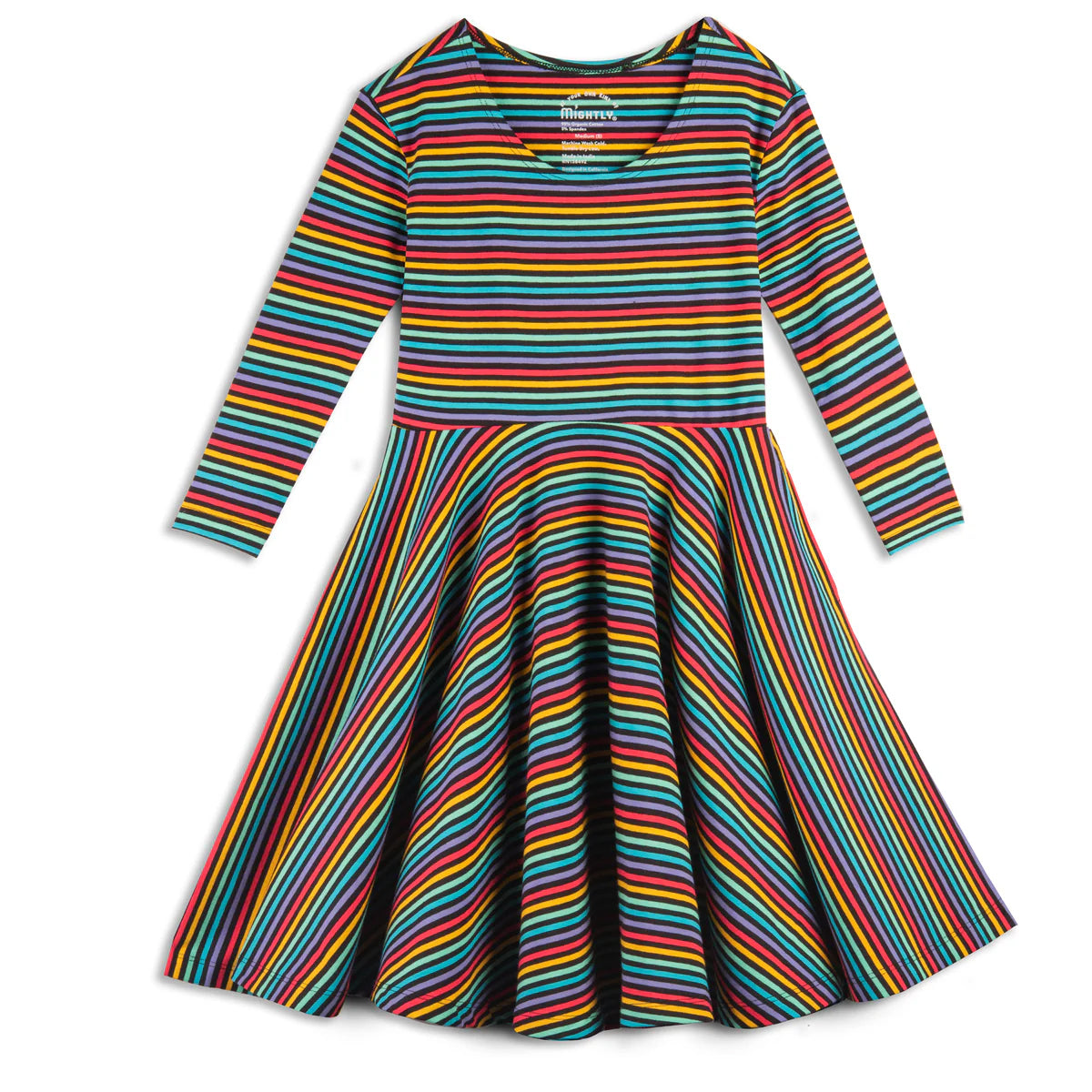 Pre-owned Striped Dress size: 2-5T