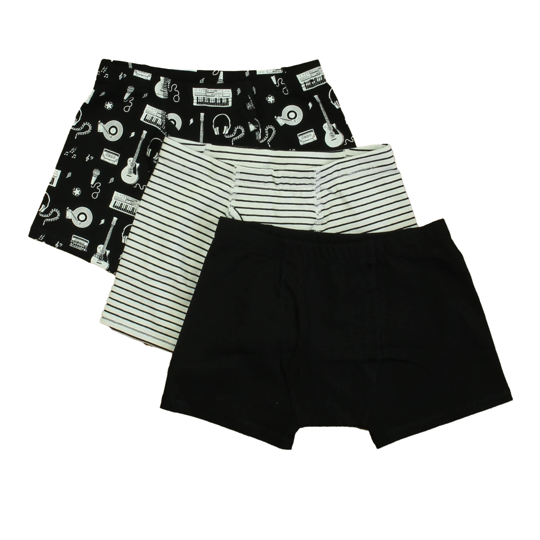Pre-owned Black | White Boxers size: 4-5T