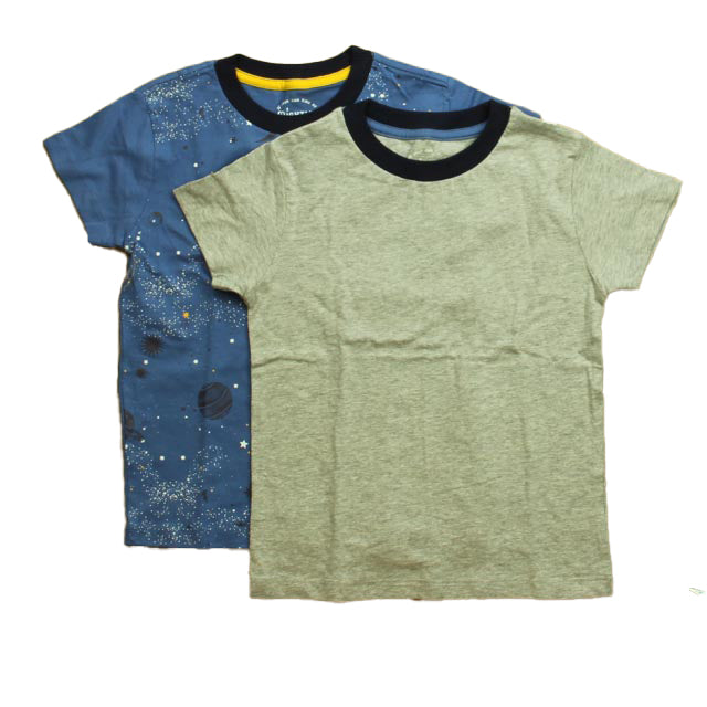 Pre-owned Gray | Blue T-Shirt size: 4-5T