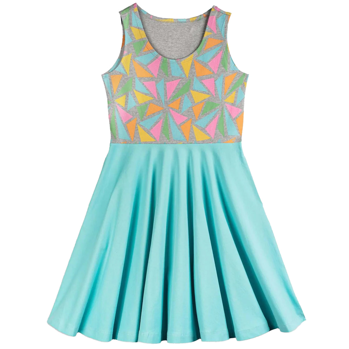 Pre-owned Gray | Aqua Dress size: 6-14 Years