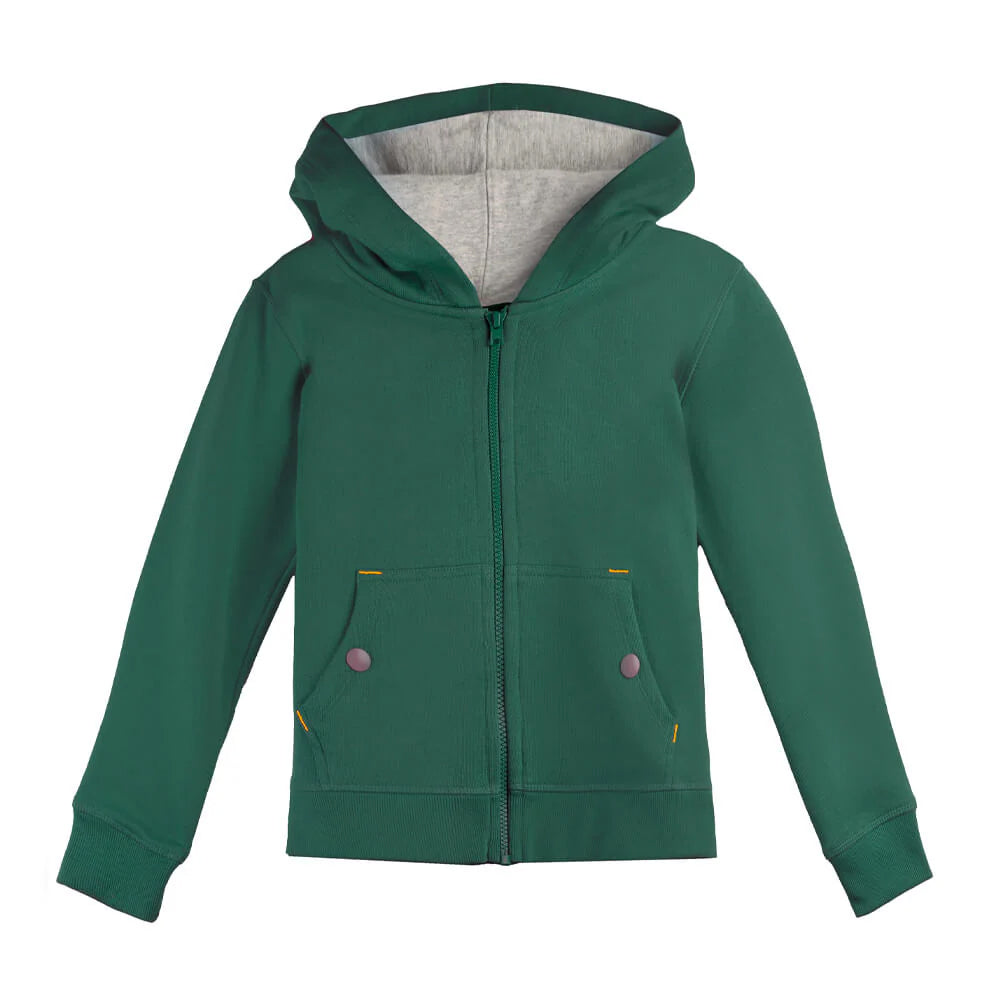 Pre-owned Green Hoodie size: 6-14 Years