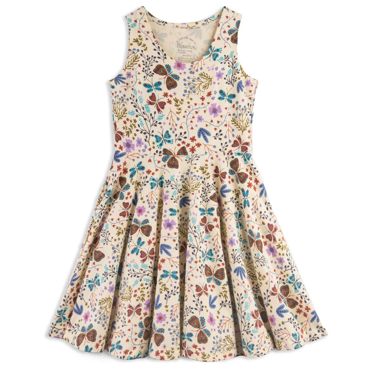 Pre-owned Ivory Butterflies Dress size: 6-14 Years