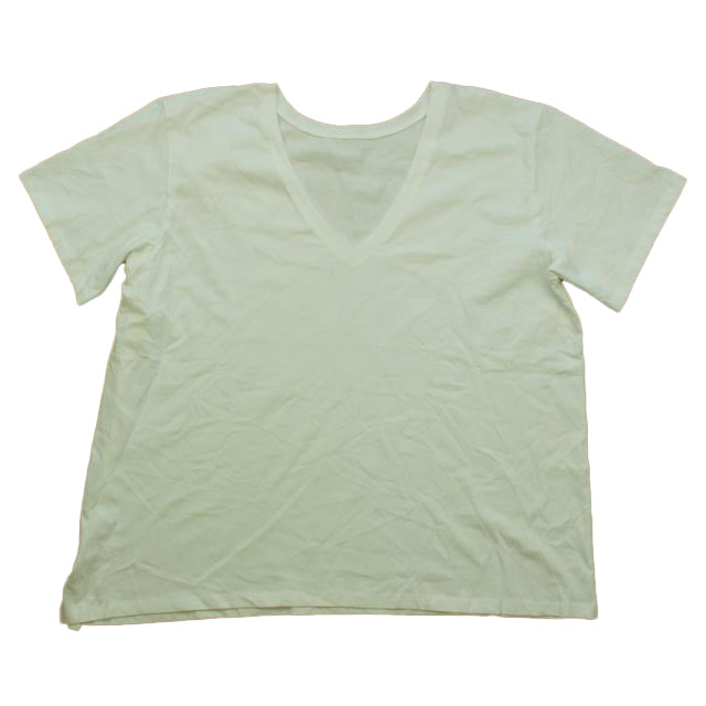 Pre-owned White T-Shirt size: Adult XS-XL