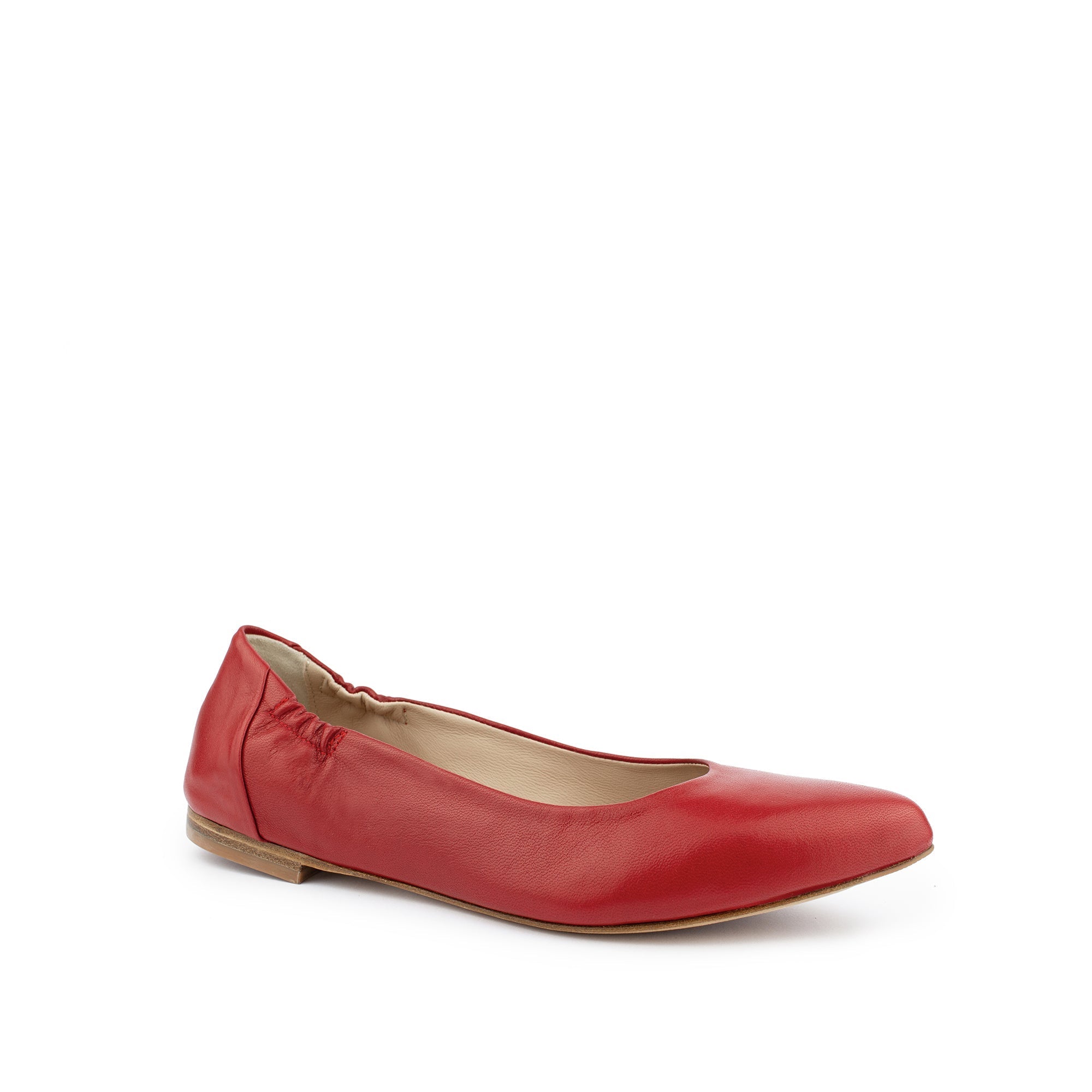 Mara Ballet Flat Leather