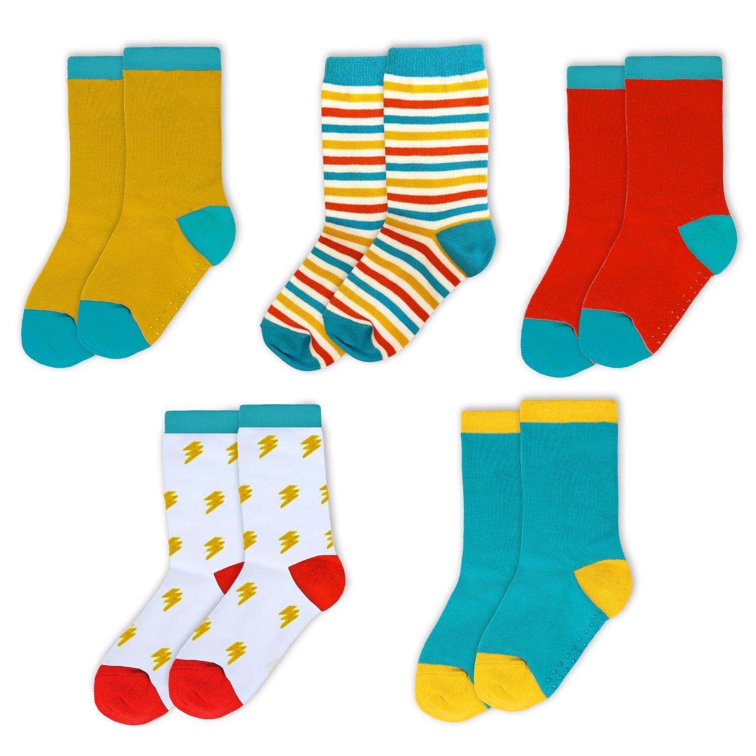Baby 5 Pack Crew Socks