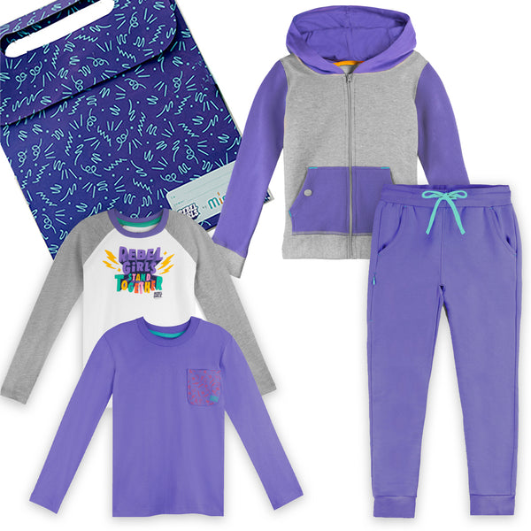 4pc Matching Sweat Set Sweatshirt Sweatpants Outfit Mommy Child